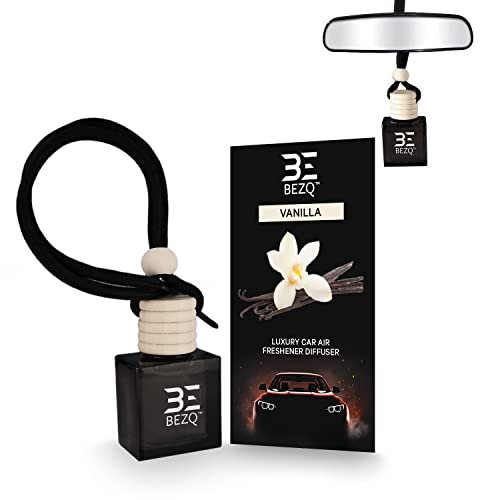 Vanilla Car Fragrances Inspired Car Air Freshener for Men Women Diffuser Scent Luxury Ornament Long Lasting (Vanilla) by BEZQ