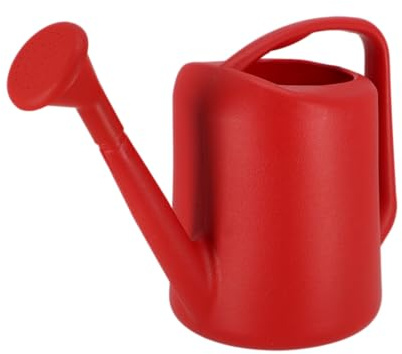 Esschert Design Arrosoir en Plastique avec Bec verseur Rouge 5 l