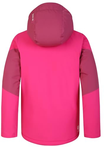 Dare 2b Unisex Kids Slush Ski Jacket 100% Recycled Polyester, Pure Pink, 9-10 Years EU