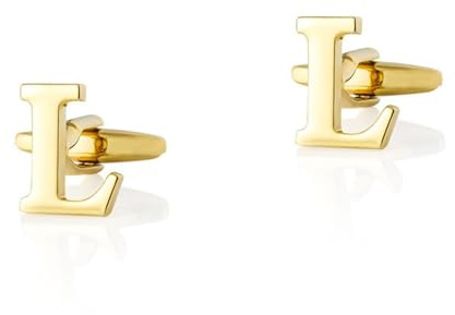 Cufflinks Set, Cufflinks Men Buchstabe Manschettenknöpfe für Männer Lustige Geschenke