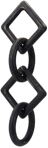 Tyinerc Chaîne active en bois - Chaîne en bois - Chaîne de connexion à nœuds - Esthétique - Objets sculptés à la main pour le salon
