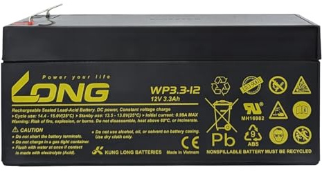 Kogia Beluga 12V 3,3Ah Ersatzakku Lifter Blei Akku Badewannenlifter AGM PB