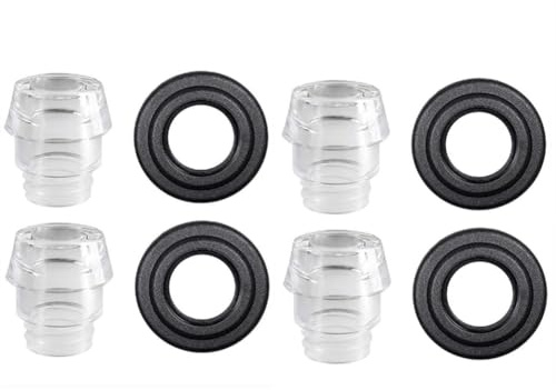 Osmond 4set Coffee Percolator Plastic Knob Top and Washer Rings Coffee Percolators Replacement Coffee Pot Filters Coffee Maker Accessories
