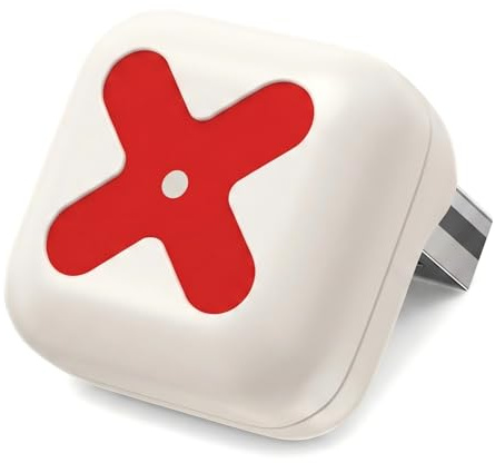 AURIVEE® Adaptador Inalámbrico CarPlay Mini – 2-en-1 para CarPlay y Android Auto, WiFi 5.8GHz + BT5.0, Conexión Auto 3-5s, USB-C/USB-A, Actualización OTA, Plug & Play