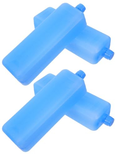Ciieeo Boîtes à Glace pour Glacières Réutilisables 4 Pcs PE | Ambiance Estivale, Boîtier de Refroidissement, Bacs à Glace pour Isotherme, Congélateur
