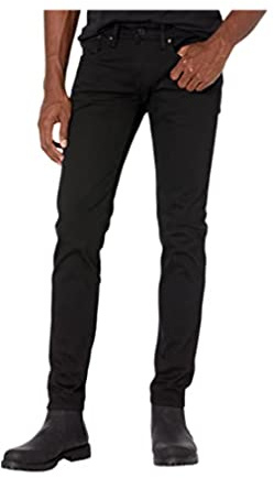 Pepe Jeans Hatch Vaqueros para Hombre Slim Fit Tiro Medio Negro, 40W / 30L