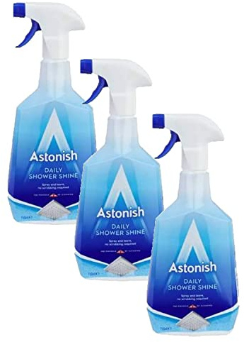 Astonish Daily Shower Shine, Triple Pack (3 x 750ml)