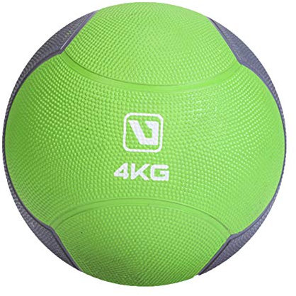Medizinbälle Hua Fitness Fester Medizinball 4 Kg, Elastischer Gummiball, Für Männliche Und Weibliche Kernkrafttrainingsbälle, Balanceball
