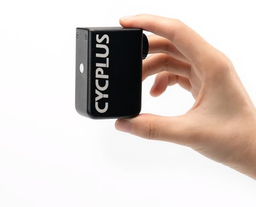 CYCPLUS AS2 Tiny E-Pump Fahrradpumpe, Tragbare, Ultrakleine 100PSI elektrische Fahrradpumpe Typ-C aufladbar mit 300mAh Akku Minipumpen(Preisträger des EUROBIKE Award 2023)