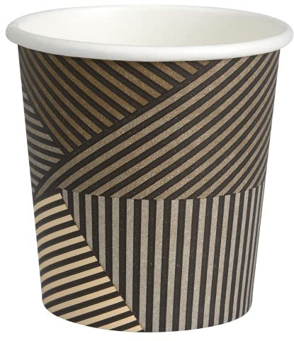 Abena Gastro Lined Paper Cups for Hot Drinks | 4 oz | Pack of 50 Disposable Cups | Recyclable Coffee Cups | Biodegradable Cups for Hot Drinks | Eco Friendly Paper Cups