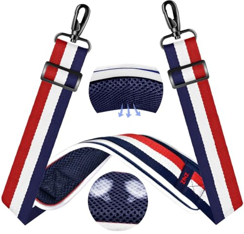 ZINZ 60 universal väskrem med ultra tjock fast andningskudde Justerbar kraftig axelrem för bärbar datorväska Crossbody Luggage Gym Bag Kameraväska och mer,TW01B05