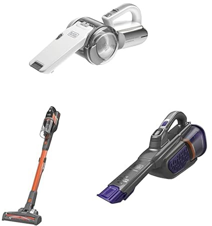 Black+Decker Bundle of Lithium Dustbuster Pivot PV1820L – Akku-Handstaubsauger mit Multi-Positions-Saugvorrichtung –Handstaubsauger kabellos4in1 Stielsager (18V, 2.0Ah +36W/18V Akku-Handstaubsauger
