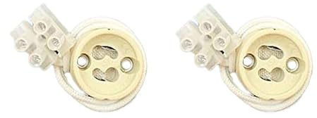 A2ZWORLD 2 pièces porte-lampes, adaptateurs et convertisseur, douille GU10 en céramique avec connecteurs inclus