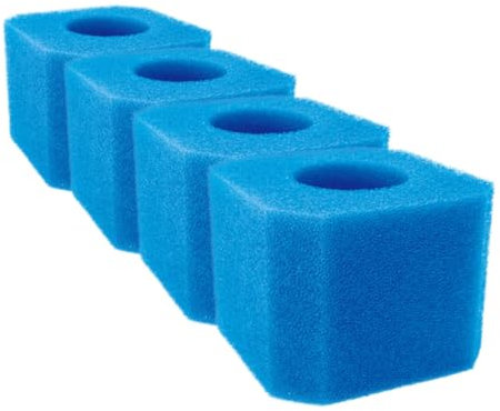 Milisten 4stücke Teiliges Filterschwamm Poolfilter Effektiver Und Wiederverwendbarer Schwamm Zur Wasserreinigung Atmungsaktiv Und Einfach Zu Reinigen Geeignet Für Schwimmbad Spüle Und Aquar
