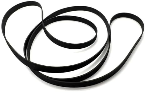 1 Stück flacher Antriebsriemen, Breite 4 mm, Dicke 0,6 mm für Plattenspieler, LP-Player, Phonograph, Grammophon (Faltlänge: 255 mm)