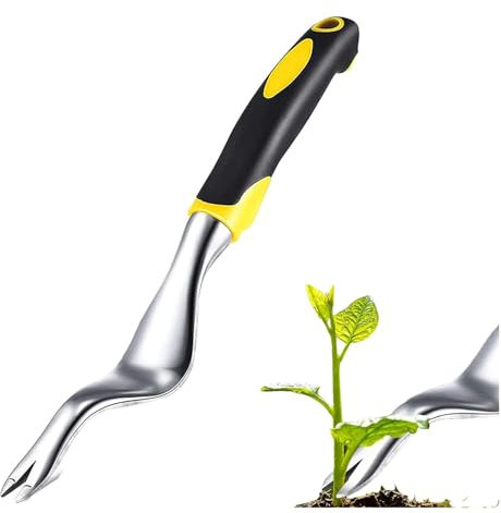 YingBiao Garden Weed Remover Tool Manual Weed Puller Bend-Proof Weed Puller Dandelion Digger Fast and Labor-Saving Aluminium Alloy Puller Weeding Tools for Garden Lawn Yard
