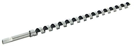 Utoolmart 18x600mm Auger Drill Bits High Carbon Steel Woodworking Tools Metal Core Drilling Twist Saw Drill Bits Spiral Drill Bit for Metal Steel Wood Plastic Copper 1pcs