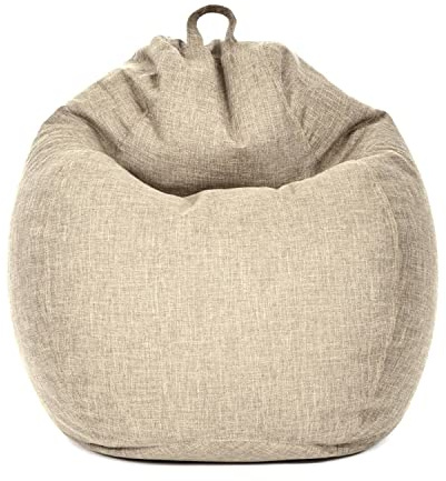 Green Bean© Inomhus XXL sittsäck med 300 liter med fyllning av EPS-pärlor - Mysigt Mjuk Tvättbar - Inomhus Tyg Golvkudde Liggkudde Lounge Sittdyna