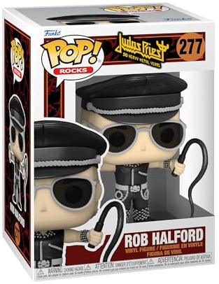 Funko Pop! Rocks: Judas Priest - Rob Halford - Vinyl-Sammelfigur - Geschenkidee - Offizielle Handelswaren - Spielzeug Für Kinder und Erwachsene - Music Fans - Modellfigur Für Sammler und Display