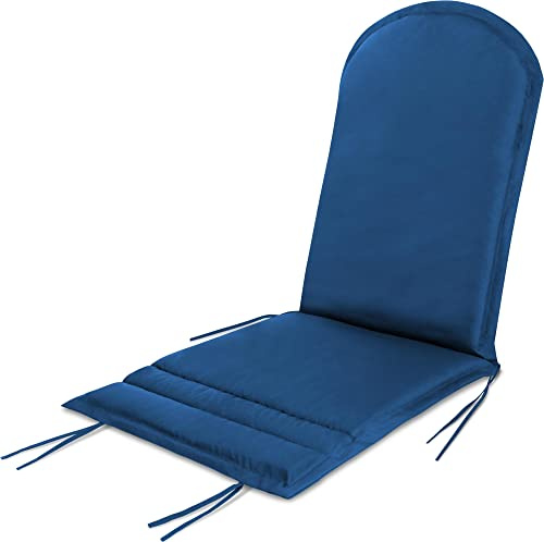 normani Adirondack Stuhlauflage - wasserdichte Outdoor Auflage für Adirondack Stühle 135 x 55 x 6 cm Navy OneSize