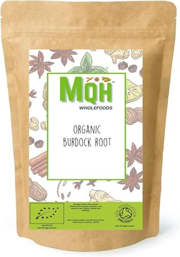 Organic Burdock Root Cut Herbal Tea Premium Quality! Soil Association Certified (25g)