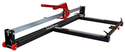 Máquina de corte manual de azulejos de cerámica de 1200 mm, cortadora de cerámica profesional de 20 kg DIY 3051