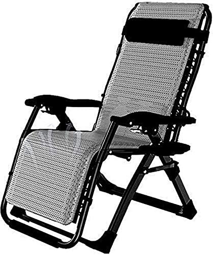 Klappbarer Liegestuhl G Chairs, Terrassenliege, Liegestuhl in G & Outdoors, klappbarer Schwerelosigkeitsstuhl mit Le-Kissen, tragbare Liegestützen für Rasenstühle