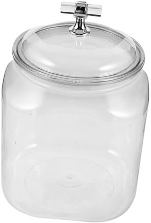 OKUMEYR Recipiente de Plástico para Té Recipiente Hermético para Almacenar Alimentos para Organizar La Cocina Recipientes de Plástico Grandes para Almacenar