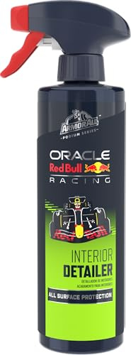 Armor All Podium Series Interior Detailer Spray – Limpiador y Protector para Interior de Coche con Protección UV, 500 ml – Fórmula Antihuellas y Acabado Mate, Desarrollado con Oracle Red Bull Racing