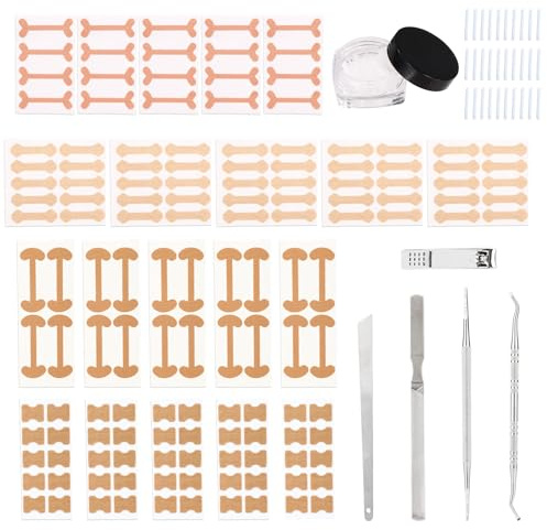 Unghie Incarnite Piedi Strumenti Set, Strumenti Pedicure Piedi con Lima e Taglia per Unghie Pelle Coltello Smussato Chiodo Stuzzicadenti e Cucchiaio Chiodo Adesivi per Uomo Donna Pedicure
