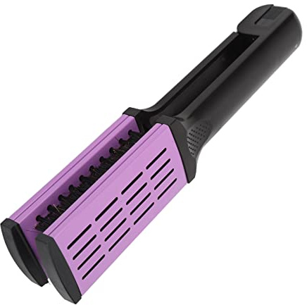 Dioche Pettine per Lisciare i Capelli con Doppia Spazzola per Lisciare i Capelli di Cinghiale - Spazzola per con Morsetto Ergonomico e Setole Morbide, Design Antistatico per un Parrucchiere Facile e