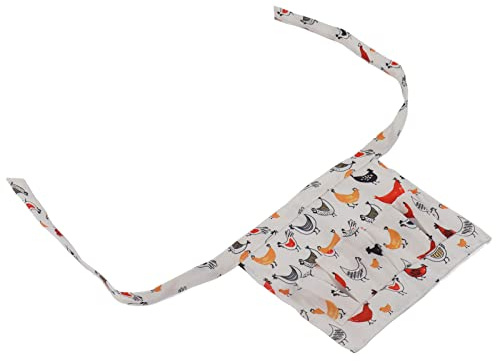 Yosoo Health Gear Äggsamling Förkläde Tyg Ägg Hållande Förkläde 3 Fickstorlek S Handsfree Samling för Barn Samla Kyckling Anka Gås Vaktelägg i Coop Farm Kitchen (Typ 2)