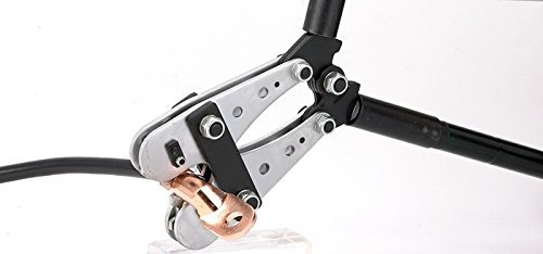 Herramienta de crimpado de lengüeta de cable resistente LX-245B para engarzar lengüetas de cable 70-240mm2 crimpadora hexagonal de cobre tubo terminal crimpadora