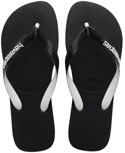 Havaianas Top Mix, Infradito Unisex - Adulto, Black/Black, 45/46 EU