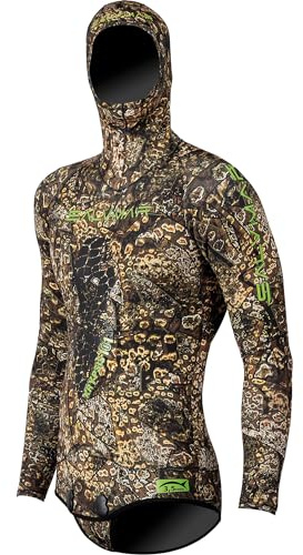 Salvimar Krypsis 101 - Traje de Neopreno para Hombre, Camuflaje marrón, L
