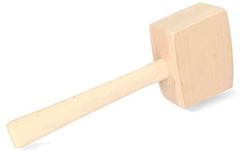 KOTARBAU® Schreinerklüpfel aus Buchenholz Klopfholz für Holzarbeiten Rechteckig