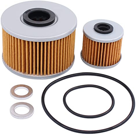 ApplianPar Ölfilter und O-Ring-Wechsel-Set für Honda Pioneer 1000 1000-5 2016-2021 ersetzt 94109-14000 94109-12000 15412-MGS-D21 15412-HP7-A01 91301-107-000 0 913 02-PA9-003