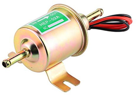 12V 3 8209 6 PSI inline gas elektrisk bränslepump lågtryck HEP 8209 02A för bilar, lastbilar, båtar, bränsleinsprutningspumpar, elektriska bränslepumpar