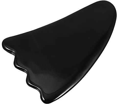 Beaupretty Praktische Massageplatte Horn Für Körper Und Gesichtsmassage Handheld Schaber Für Natürliche Entspannung Für Nacken Rücken Beine Und Füße