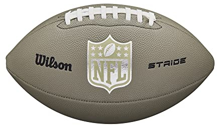 WILSON NFL Stride Football - Green, Junior Size