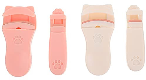 minkissy 4stücke Wimpernzangen Mini Tragbar Mit Weitwinkel Für Damen Als Wimpern-make-up-werkzeug Für Langanhaltender Wimpernschwung
