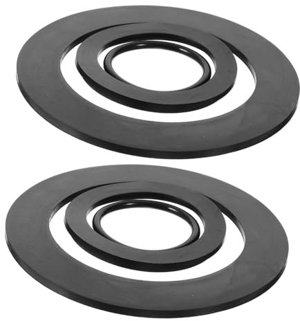 Cabilock 6pièces Rondelles Caoutchouc Rondes Plates Assortiment De Rondelles Pour Vis Et Boulons Compatibles Avec Appareils Électroménagers Et Connexions Électriques