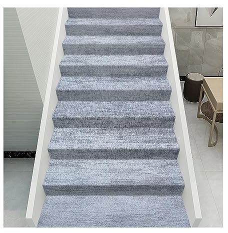 Selbstklebende Stufenmatten Teppichrolle, wasserdichte Anti-Rutsch-Teppiche für Treppenhäuser, Haustier- und kindersichere Fußmatten, Stufenschutz (Farbe A, Breite: 100 cm)