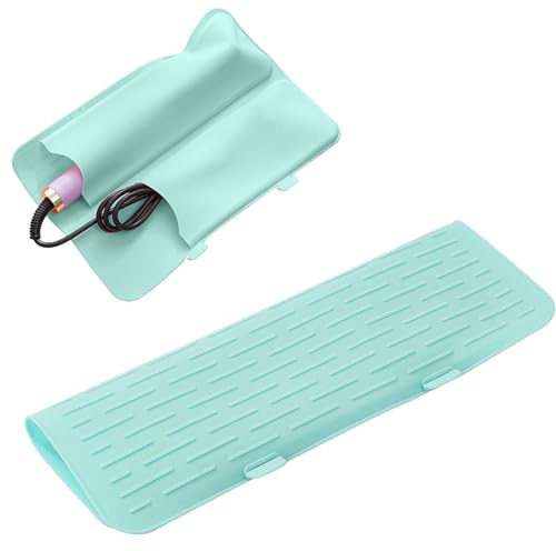 Curling Ferro Sleeve - Heat Resistant Travel Bag, Hair Tool Bag | Non-Slip Storage Lid for Flat Irons, Curlers, Style Chopsticks, Door Organizer