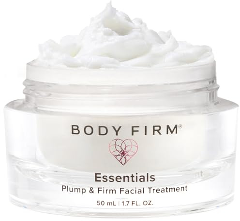 BODY FIRM Crepe Erase Plump & Firm Facial Treatment, Anti-Aging Skin Care, Hydrating Face Moisturizer, Night Cream for Face and Neck, Moisturizing and Firming, Supports Wrinkle & Crepe Skin, 1.7 fl oz