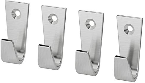 BestOnlineDeals01 BLECKA Haken vernickelt 4cm für Zuhause & Büro Haken Haken & Kleiderbügel Kleine Aufbewahrung und Organizer. Aufbewahrung & Organisation. Umweltfreundlich.