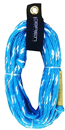 O'Brien Tube Rope 2-Person, 4-Person, & 6-Person Tow Ropes – Heavy-Duty, 60ft Tangle-Free Design with High Tensile Strength for Boating & Water Sports