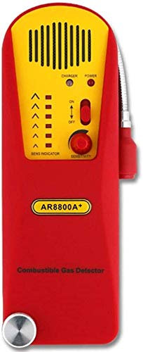 Précis Testeur de détecteur de Fuite de gaz Combustible - Détecteur de Fuite de Propane et de gaz Naturel Portable Gaz Sniffer Détecter