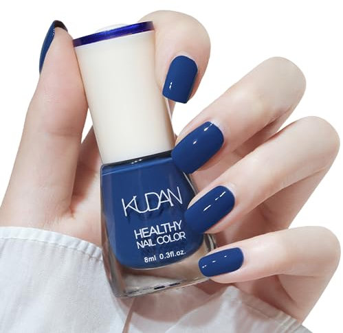 TBeautfave Blue Gel Nail Polish, Quick Dry, Long Lasting, Non-Toxic, Water Based Formula, Perfect for DIY Nail Art