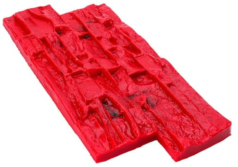 ZBJDX Zementtextur Steinschiefermatte 17,9 X7,9, PU Betonstempelmatten, Steindekorative Betonzementabdrucktextur Stempelmatte